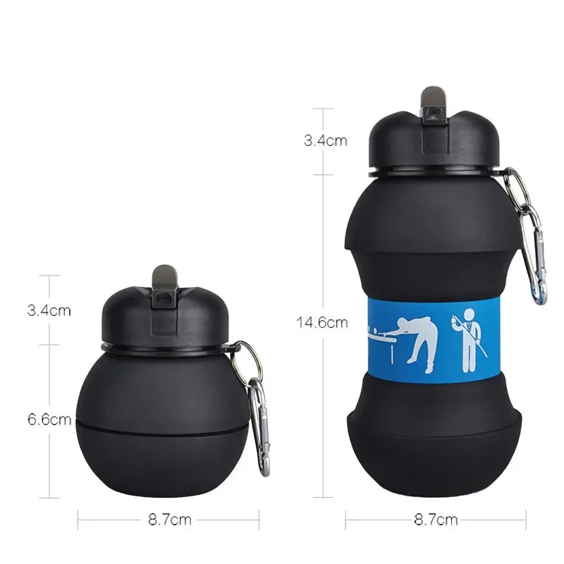 Foldable Sports Ball Bottle