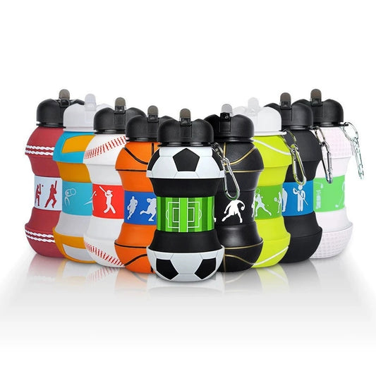 Foldable Sports Ball Bottle