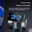 3-in-1 Magnetic Wireless Fast Charging Stand - Techgadgets24x 