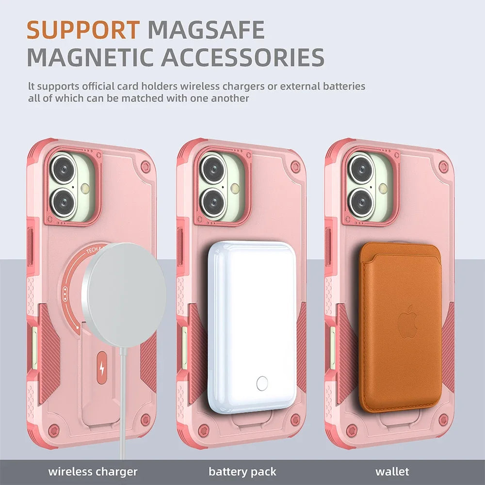 Shockproof Magnetic Phone Case for iPhone