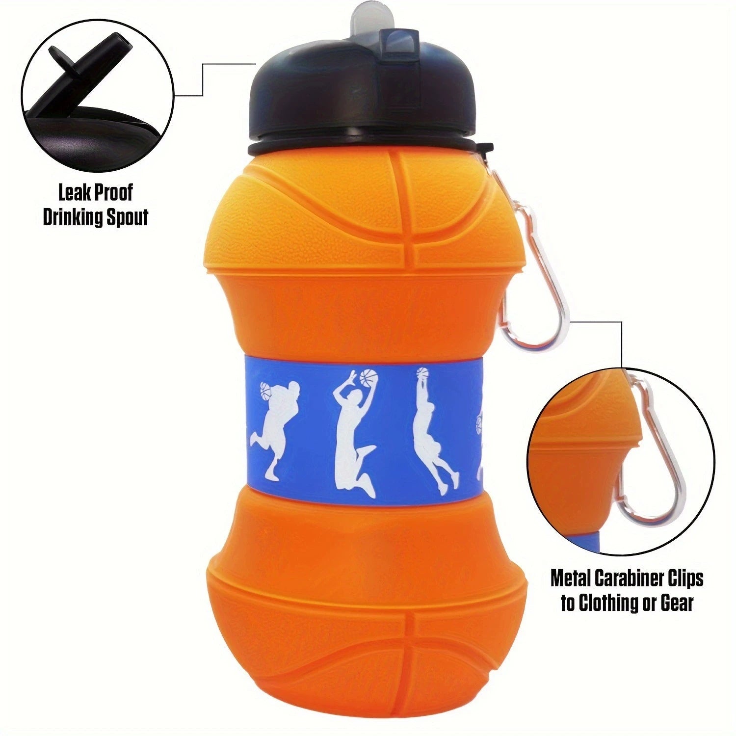 Foldable Sports Ball Bottle