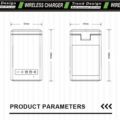 6 in 1 Magnetic Wireless Charger & Speaker