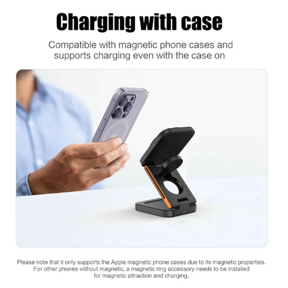 3 in 1 Foldable Charging Station