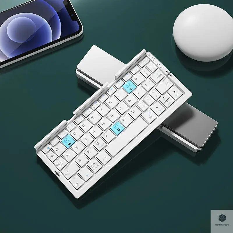 Mini Folding Bluetooth Keyboard - Techgadgets24x 