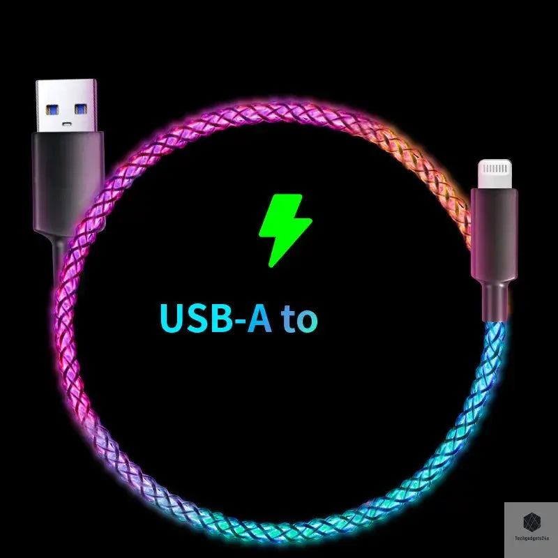 RGB Luminous Data Cable Techgadgets24x