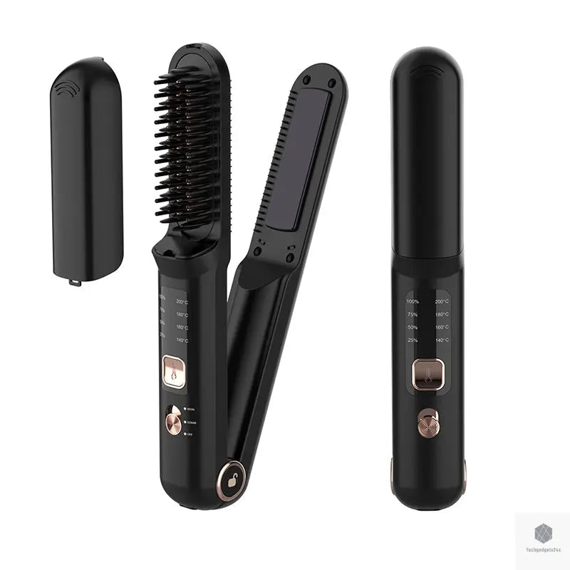 Wireless Professional Hair Straightener & Comb