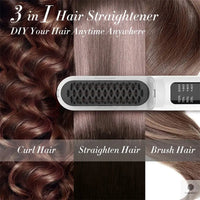 Wireless Professional Hair Straightener & Comb - Techgadgets24x 