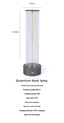 Quantum Magnetic Suction Color Light Table Lamp Creative