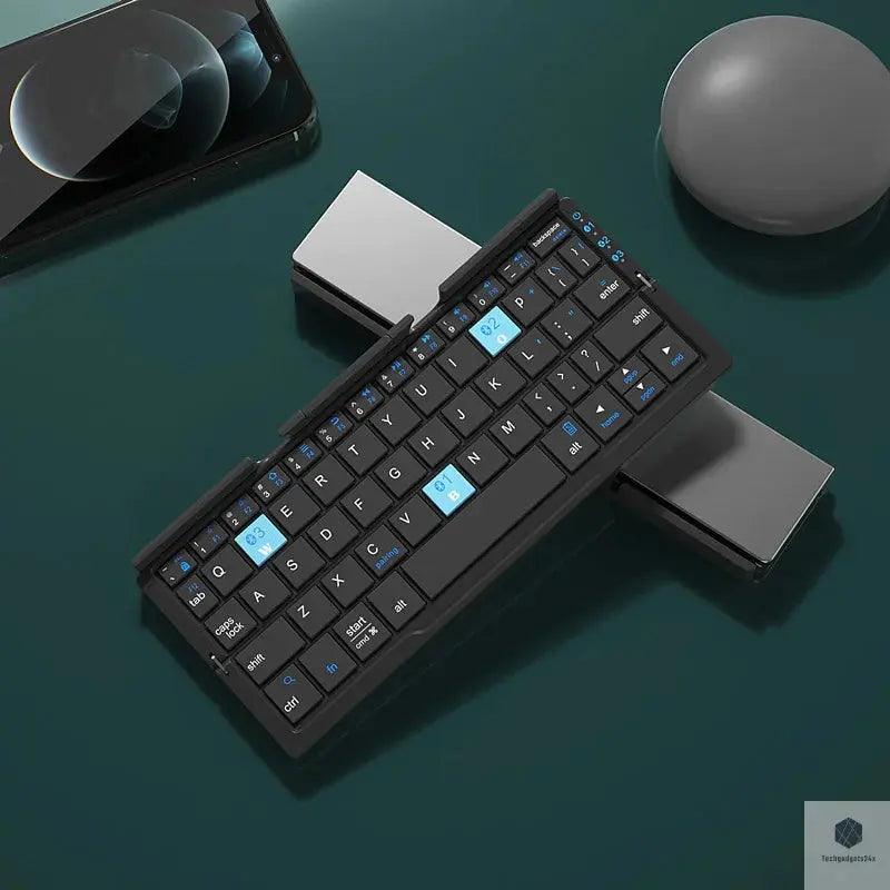 Mini Folding Bluetooth Keyboard - Techgadgets24x 