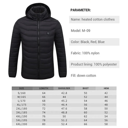 Self Heating Jacket - Techgadgets24x 